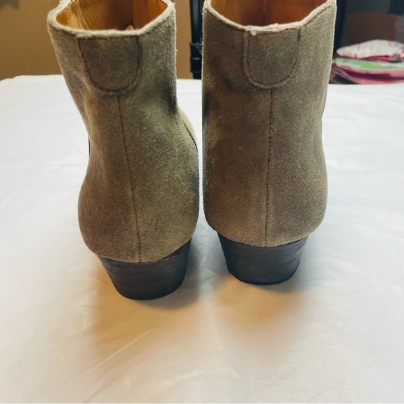 Kelsi Dagger Tan Suede Booties - Picture 7 of 12
